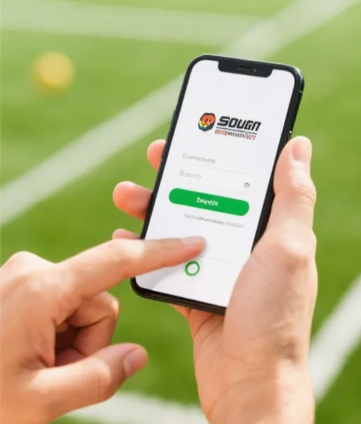 移动端登录示意图